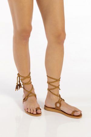 brown women's sandals