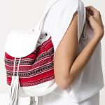 Boho Leather Backpack for Women