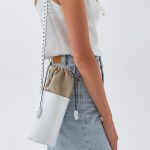 Small White Leather Purse