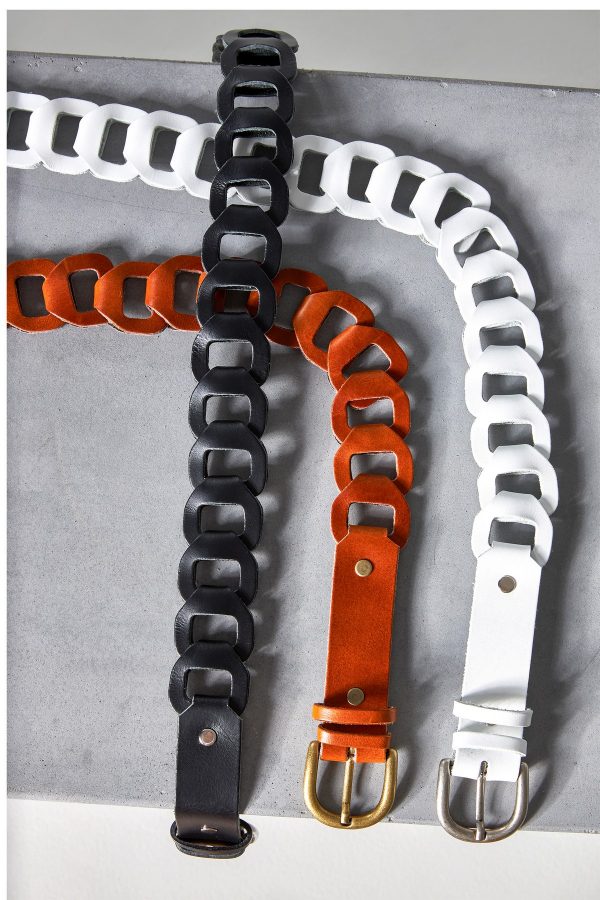 Hanwoven Leather Belts