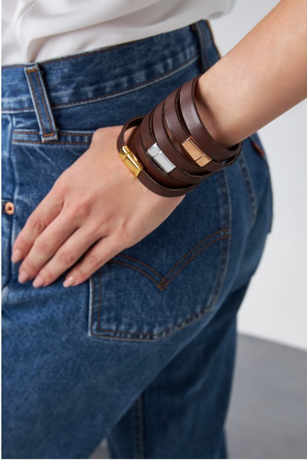 Brown Bracelets Woman