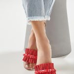 Flat Sandals Red