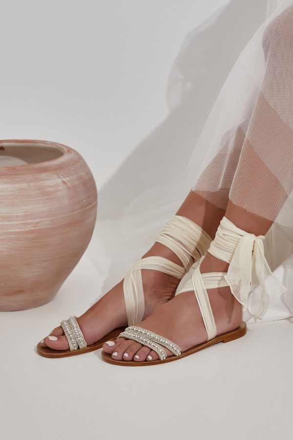 Bridal Sandals Ivory
