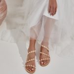 Flat Wedding Sandals Pearls
