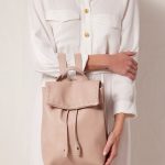 leather backpack nude