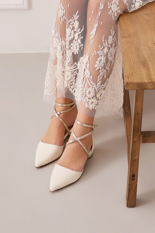 low heel shoes for bride