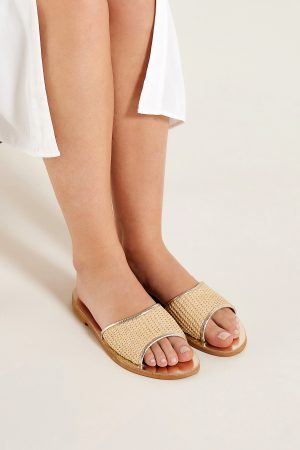 straw sandals